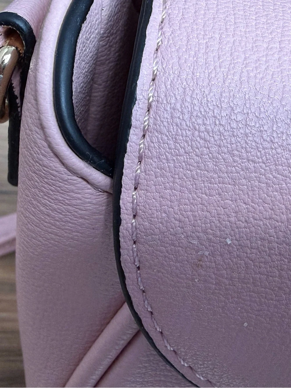 Adorable Pink Faux Leather Crossbody & Wallet Set Everyday Chic - Picture 10 of 14
